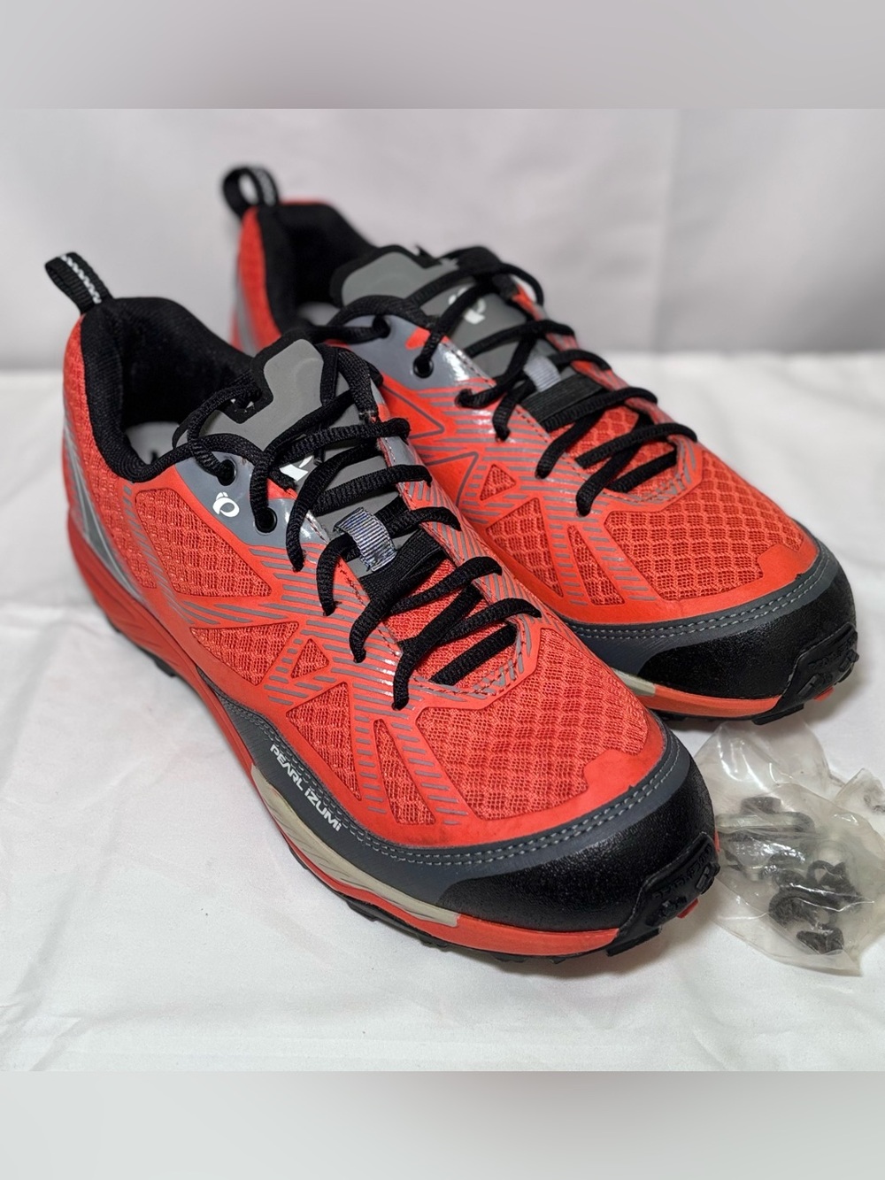 Pearl Izumi X-Alp Seek VII Men's 44 US 10 Lace Up Cycling Shoes Shimano Cleats